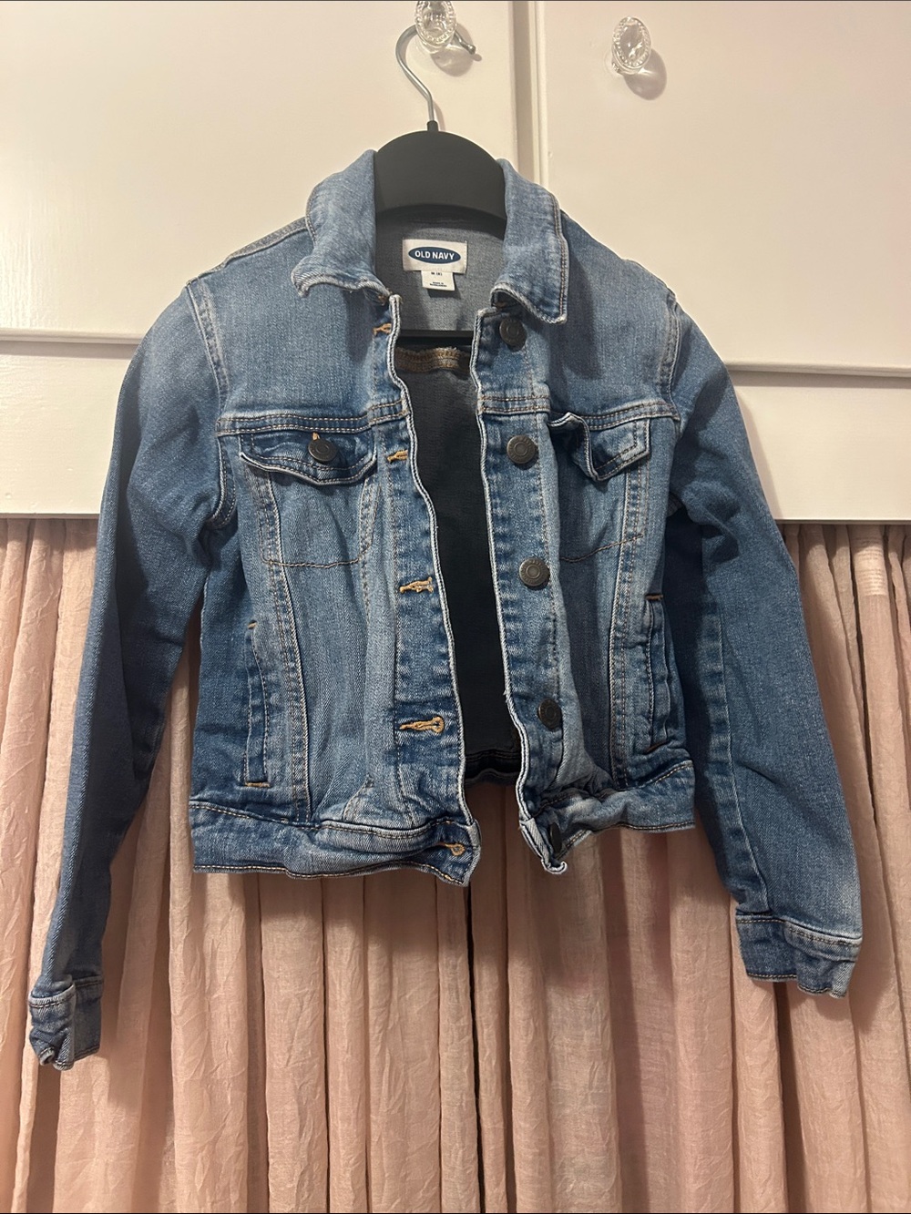 Old Navy Girls Light Blue Denim Jean Jacket